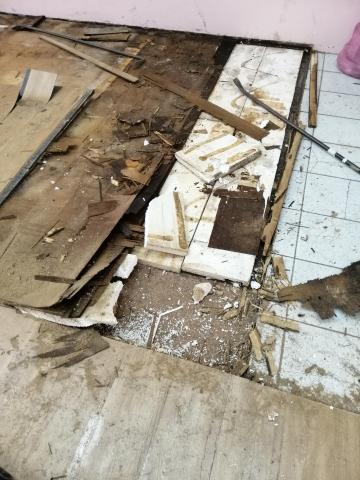 騰林室內裝潢 - 360平台受雇實例
1.木地板拆除&清運工程