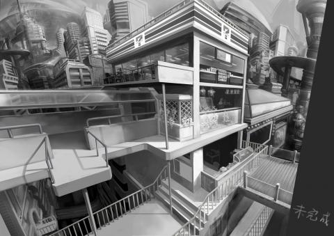 本大麟 - 場景設計