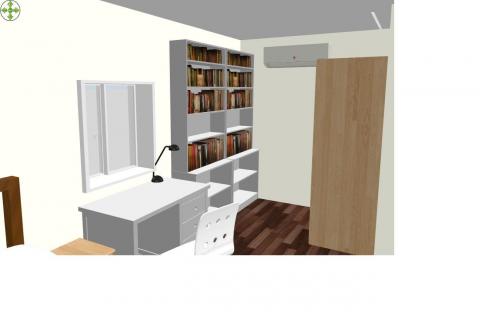 林蛙人 - 套房規劃3D示意圖