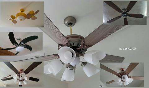 柏霖水電衛浴裝修工作室 - 吊扇安裝
