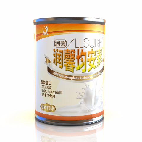 JartTW Studio - 案件：潤馨均安素營養補給品產品模擬圖
製作軟體：Photoshop, Illustrator