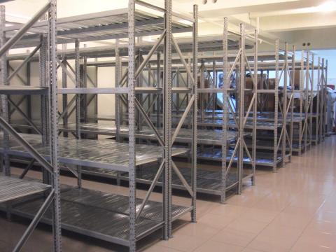 角鋼貨架倉儲&金庫設備 - 倉儲層架