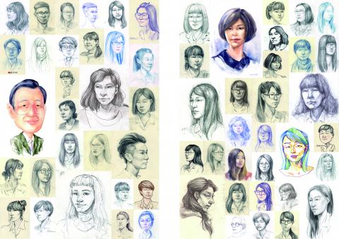  - 肖像繪製