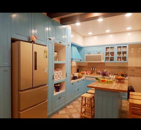 誼家室內設計公司 - 鄉村風廚房