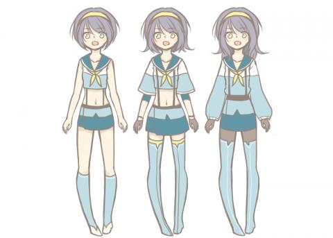 莊芯羽 - 角色設計