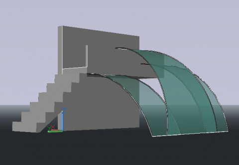 attic design - 2D轉3D or 建築模型