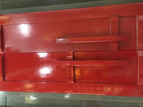 立可白潔淨事業有限公司 - 廟宇大門重油清潔。使廟宇主委以為我們重上金油層