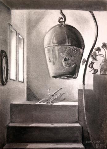 Cindy Tsai - 素描「生命中的懸念」