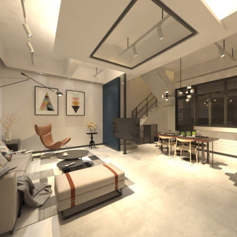 Una Zheng - 客廳 x 3D