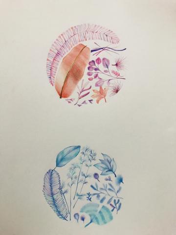 吳小慧 - 色鉛筆作品