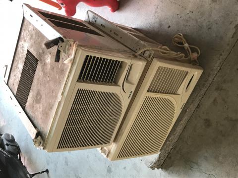 冷氣安裝 保養 維修 - 中古東元窗型 一頓 一噸半