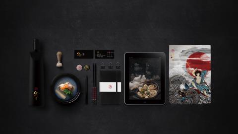 LiN品牌設計 - 品牌理念＿
日本料理講究4個原則，「五色、五味、五法、五感」。為此，擁有道地日本料理經驗的桀壽司負責人，邱先生，餐廳經營堅持選用新鮮自然的食材，製作口味獨到的特有菜色，以親切的服務態度和舒適的用餐環境，征服客戶的胃與「心」。

Credit＿

Client : Kezu Sushi 桀壽司日本料理餐廳  
Company : 國際智家整合設計有限公司