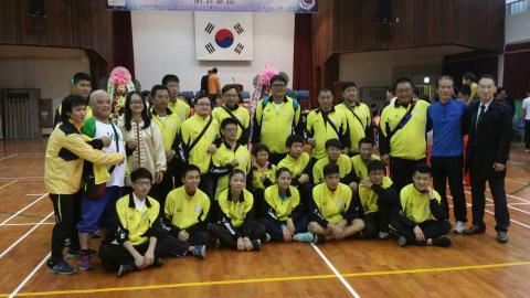 仁薪武學 - 帶隊參加韓國首爾市屆國際武術公開邀請賽,台灣選手合照