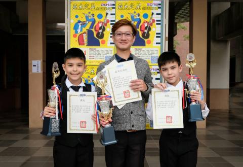 陳建發 - 亞太之星小提琴比賽第一名（兄弟倆各第一名）