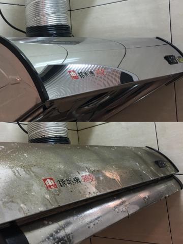 立可白潔淨事業有限公司 - 抽油煙機重油清潔、一般清潔後亮面不銹鋼後都會被刮傷而產生小細紋 、其實真的會讓外觀扣分