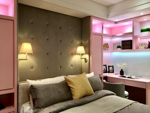 Brocolli家飾服務 (門窗地材壁材) - 法式扣床頭繃板 