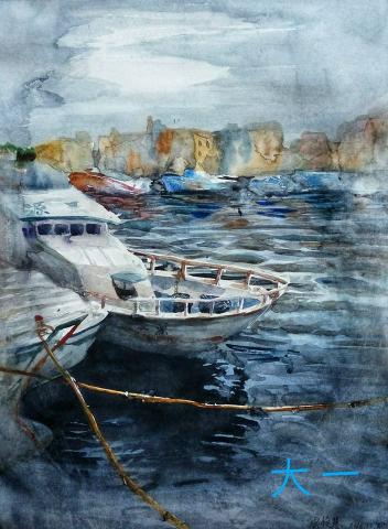 成怜慧 - 水彩