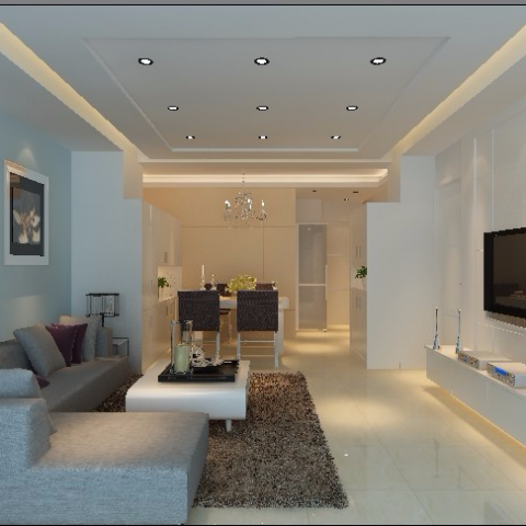 住吉內裝企業社 - 系統櫃的客廳