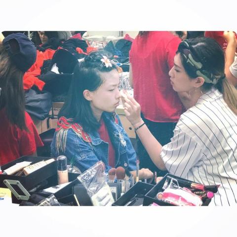 元神極限運動整合行銷有限公司 - 丹鳳高中熱舞社成果發表妝髮設計