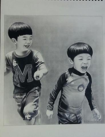 黃紹文 - 人像素描 黃紹文 - 人像素描