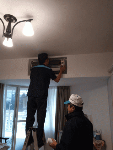 閎安空調 - 空調設備位置
拆機+修改+安裝