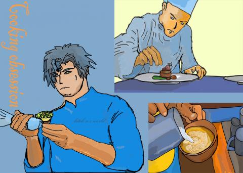 原創插畫有稿頭 - 餐與獎金獵人設計製作明信片主題為 夢想 實踐 製作日期為2018 10 21日