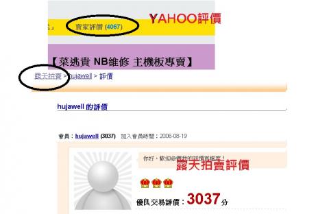 菜逃貴電腦社 - YAHOO評價4067 ,露天評價3037,,,,,,每天以評價10個的速度繼續增加中