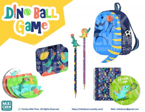 Miki Chen - 兒童產品插畫