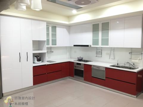 詩雅室內設計、系統櫃 - 