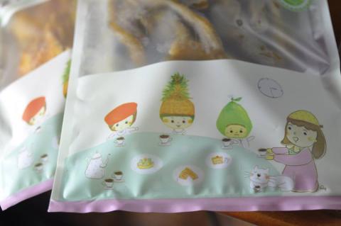 Q's - 商品的包裝圖案設計