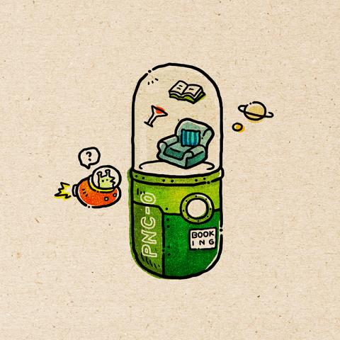 Metaphor.L 插畫工作室  - 酒單插畫 _ 經典調酒系列