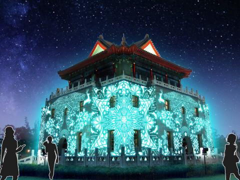 大王好好玩 - 金門夜間模擬投影設計