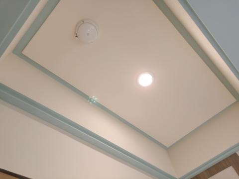 瘋窩塗裝(窩瘋塗裝企業社) - 造型跳色天花板，立體分明的層次感