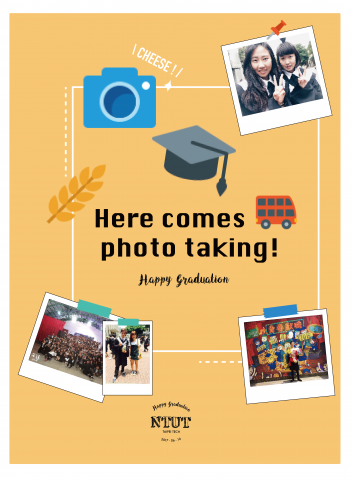 KLEUR 工作室  - 畢業拍照快閃活動海報設計。
