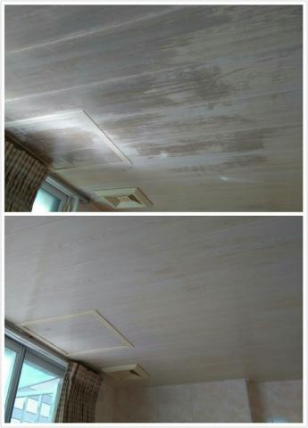 張小姐（ 立淨居家清潔） - 天花板清潔前後