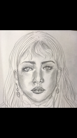 許禎芝 - 人像素描