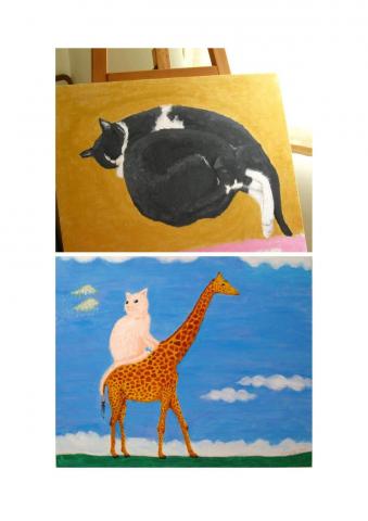 賴英倫 (珮瑩 Aining Art Studio) - 工作室作品-壓克力畫