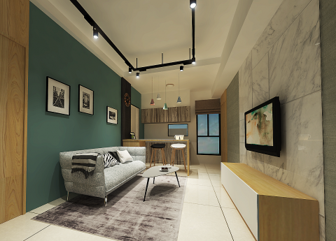 BLUES INTERIOR 室內空間設計工作室 - 高雄 楠梓區-天天微笑 林公館
北歐風格(3D模擬)