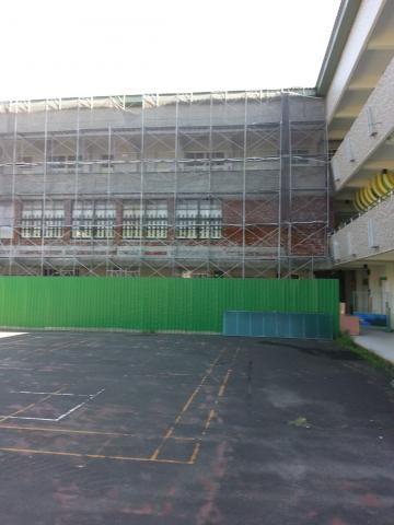 祥鼎工程行 - 學校室外拉皮