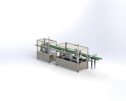 繹興機械股份有限公司 EZpack Co., Ltd. - 客製SSD貼標產線-
SSD Labeling Complete Line