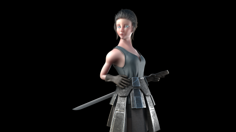 吳孟倢 - 精細高面數角色製作 使用工具 : Zbrush, Maya, Marvelous Designer, Substance Painter