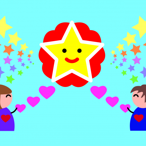 趙紫菱 - &bull;平面&bull; 
社團活動拼圖設計 
>>使用軟體：illustrator