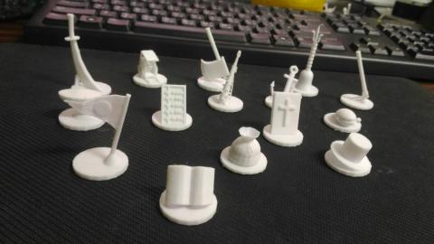 王代客列印工作室 - 桌遊棋子製作