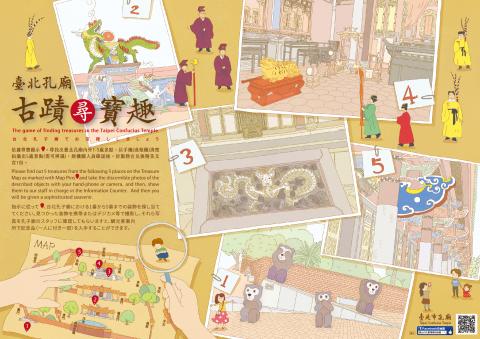 林柏辰 - 臺北孔廟-2019尋寶地圖繪製