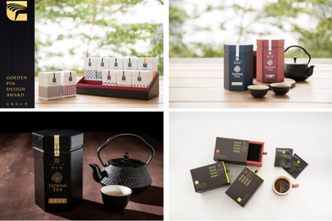 奕奇數位有限公司 - 鳳池茶　整體包裝設計
並獲得２０１４金點設計獎