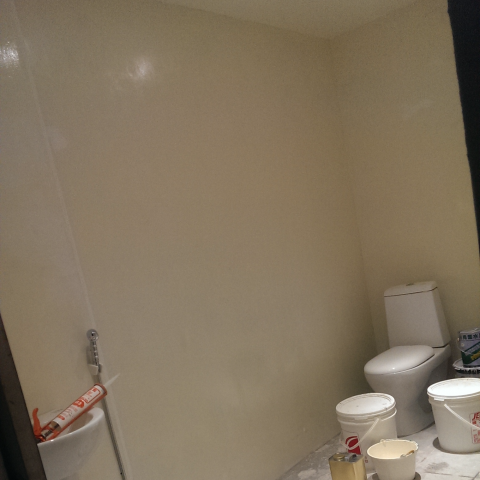 油漆工坊 - 施工後上完油漆完成面