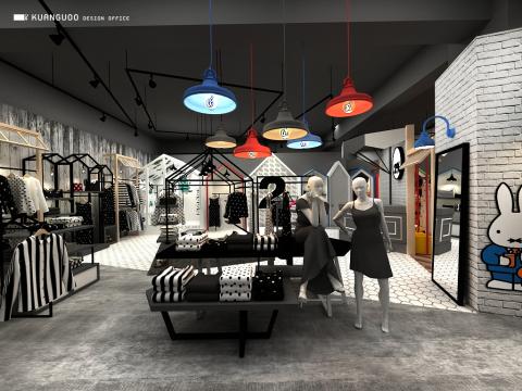 i Design - 2% 商業空間設計-3D