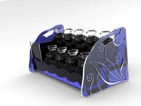 舜奕設計............ - 調味香料罐暨擺放架