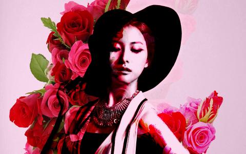 林攸穎 - 玫瑰花美女