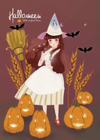 Millie  - 明信片插畫